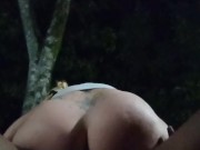 BULLY BRONZE- WOW!!👿Cheating MILF Slut Almost Caught Riding BBC🍆on BIKE TRAIL 😳 16/16