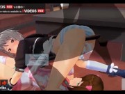 無修正エロアニメ　ASMRボイス　アイドル3P 8/16