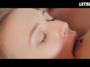 Hot Blondes Aislin and Victoria Need Hot Lesbian Fuck - LETSDOEIT 11/16