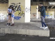 Lesbian StepSisters Francys Belle and Luna Rival Fuck While StepBro Films - MAMACITAZ 2/16