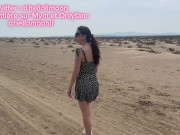 Petite française libertine se fait baiser à la plage naturiste démonter par une grosse bite 7/16