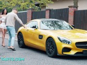 Social experiment poor guy fucks hot gold digger girl 3/16