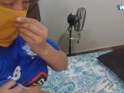 STEPDAD AND STEPDAUGHTER FUCKING BEFORE THE AMERICA CUP STARTS, REAL HOMEMADE. 1/16