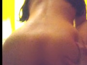 【ハメ撮り】「ちょっと待って、すごい、、おっきぃ❤」女子〇生の腰使いがエロ過ぎたので最奥ゴリゴリピストンしてイかせまくった(素人、JD、個人撮影) - Screenshot 13 of 16 - Point Of View