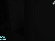 StepMOM CAUGHT stepson CUMMING all over her PANTIES - Lil Elle 2/16