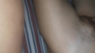 We masturbate with my girlfriend under the blanket so that no one sees - IkaSmokS