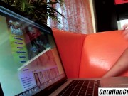 LICENSED TO BLOW Cute Blonde Takes Big Cock DP Anal 1/16