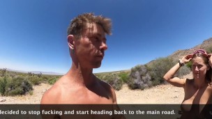 Fucking on the Hood of the Volkswagen Rabbit. Naked at the Springs