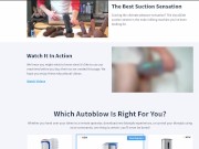 HE USES THE AUTOBLOW VACUGLIDE WHILE WATCHING MY RECORDED VIDEO 16/16