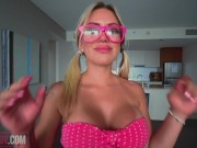 Hot Babe With Big Boobs POV Blowjob 4/16