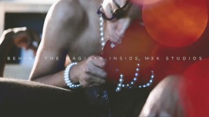 Caught step sis laying around in her panties