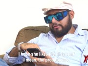 Hombre afortunado somete a venezolana de 18 años a pasar una entrevista de trabajo para actriz porno 2/16