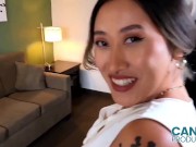 Thick Asian amateur Selene Sun gets railed in a hotel room 2/16