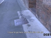 DEBT4k. Jennifer Mendez pays the rent using juicy tits and tight pussy 2/16