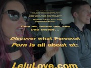 Sexy babe talking on way home from first script acting class about how many times she said 