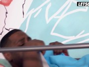 Darrell Deeps Hot Travel Sex with Black Roommate - LETSDOEIT 6/16