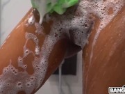 BANGBROS - Jonathan Jordan Cums In His Stepdaughter Eden West's Mouth Then Gives Her A Bath 2/16