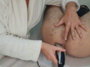 A waxing of dick, balls and ass. 12/16