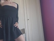 strip tease ends wetly