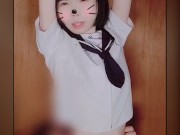 [Appendix] Summer Sailor Uniform Girl Toys (Electric massager, Tickling) 8/16