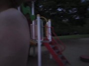 公園にお散歩に行ったら入れられちゃった。パンティー丸見えで歩かされ、最後はたっぷり中出しされちゃった。  知らない男性も見てたけど、それも興奮しちゃって何度もイッちゃった。日本人/人妻//変態/無修正 9/16