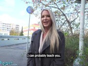 Public Agent - Mature UK teacher big tits MILF deepthroats thick cock fast hard fuck on lunch break 2/16