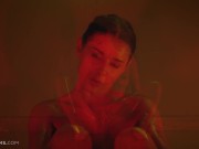 ULTRAFILMS Amazing girl Sybil showing us her excellent body and masturbating 6/16