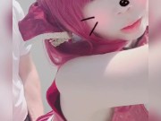 VTuber Houshou marin series preview standing doggy ★If a lot of ♥ I'll post the full story ★ 1/16