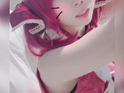 VTuber Houshou marin series preview standing doggy ★If a lot of ♥ I'll post the full story ★ 2/16