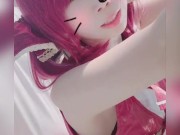 VTuber Houshou marin series preview standing doggy ★If a lot of ♥ I'll post the full story ★ 3/16