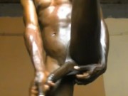 LEGS UP 😮😮💦 NAUGHTY AFRICAN TEEN MILKING HIS COCK MERCILESSLY