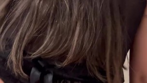 The secretary wanted a raise and invited me to a motel to fuck her! Sexy lingerie!