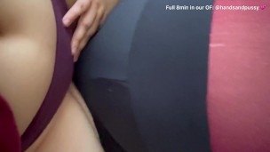 I wish I could take off her clothes and fuck her all over until I cum on her big tits