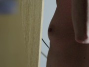 I milk him and he fills my tits with cum! A lot of cum 15/16