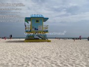 Maevaa Sinaloa - French Vlog Porn - I get my pussy filled at the hotel during my vacation in Miami 2/16