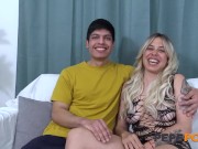 Blonde Spanish hottie Tania reveals herself as a SQUIRT QUEEN at PepePorn! 11/16