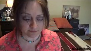 Step Mom Is Suspicious Of Step Son Part 2 - Cock Ninja Studios - Autumn Shae and Itty Bitty Pussy