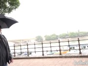 Black Cock Plows Mira Cuckold's Ass 2/16