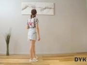 DYKE4K. Strict lady boss can't resist spectacular lesbian threesome in the office 2/16