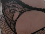 Fishnets And Anal From The Back 8/16