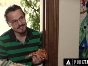 Hot Brunette Fucks Her Horny Stalker 5/16