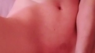 Bored at home I get horny with my toy