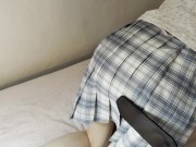 spanking her cute girlfriend's butt || real lesbian intimacy - Screenshot 1 of 16 - HD