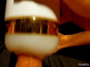 Geiler masturbator!!! Big Cumshot!!! 10/16