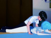 Rei Ayanami and Shinji Ikari have intense sex at home. - Neon Genesis Evangelion Hentai 16/16