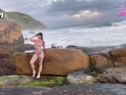 Chamei um  da praia pra me comer no pelo!! Joy Ski Oficial 2/16