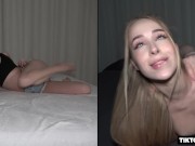 SHE MESSAGED US ON TIKTOK - Extra Tight Teen Loves Rough Doggy Fucking - Nata Gold 8/16