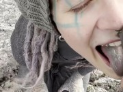 I Want to get Naughty and Suck you Dick and you Fuck my Face Until u Cum on my Face - BlowJob 4/16