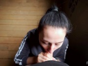 Quickie Blowjob in Abandoned Park House 5/16