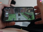 Stop Playing on the phone, I Miss Sex so Much! Fuck Your Stepmom While Your Father Is Not At Home! 1/16